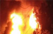 Thiruvananthapuram:Massive fire breaks out at plastic godown